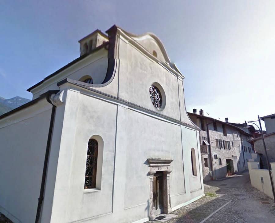 Chiesa di Brusino, costruzione e restauro da Costruzioni Dallapè Srl.