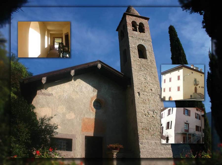 Chiesa di San Siro con dettagli architettonici e interni.