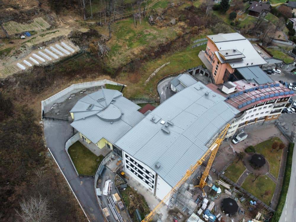 Costruzioni Dallapè Srl lavori di ristrutturazione e ampliamento edificio.